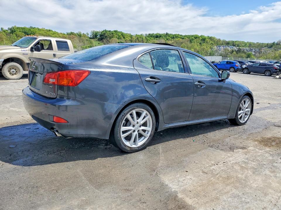 2006 Lexus Is 250 VIN JTHBK262562019453 COPART salvage auction — NORMAL WEAR, Va - Certificate Of Title, sold $1,250 on 2026-07-31 (photo 3)