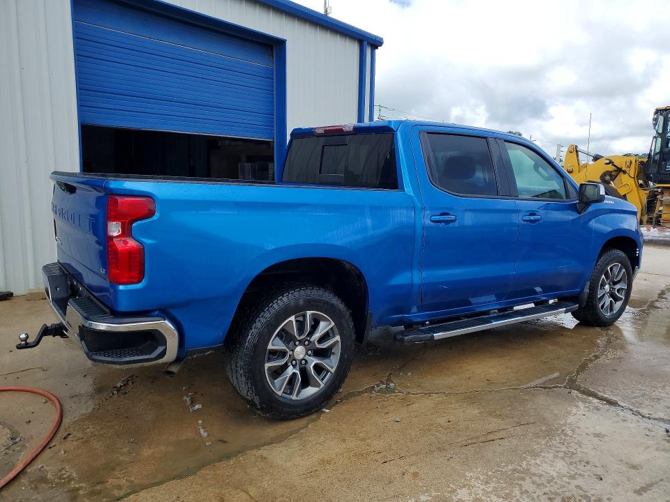 2024 Chevrolet Silverado 1500 VIN 1GCPACED0RZ208865 COPART salvage auction — FRONT END, LA - CERTIFICATE OF TITLE, sold $9,300 on 2026-07-09 (photo 3)