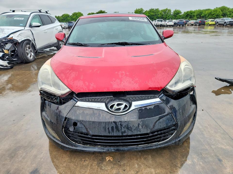 2012 Hyundai Veloster VIN KMHTC6AD0CU061270 COPART salvage auction — REAR END, Tx - Salvage Vehicle Title, sold $600 on 2026-07-30 (photo 5)