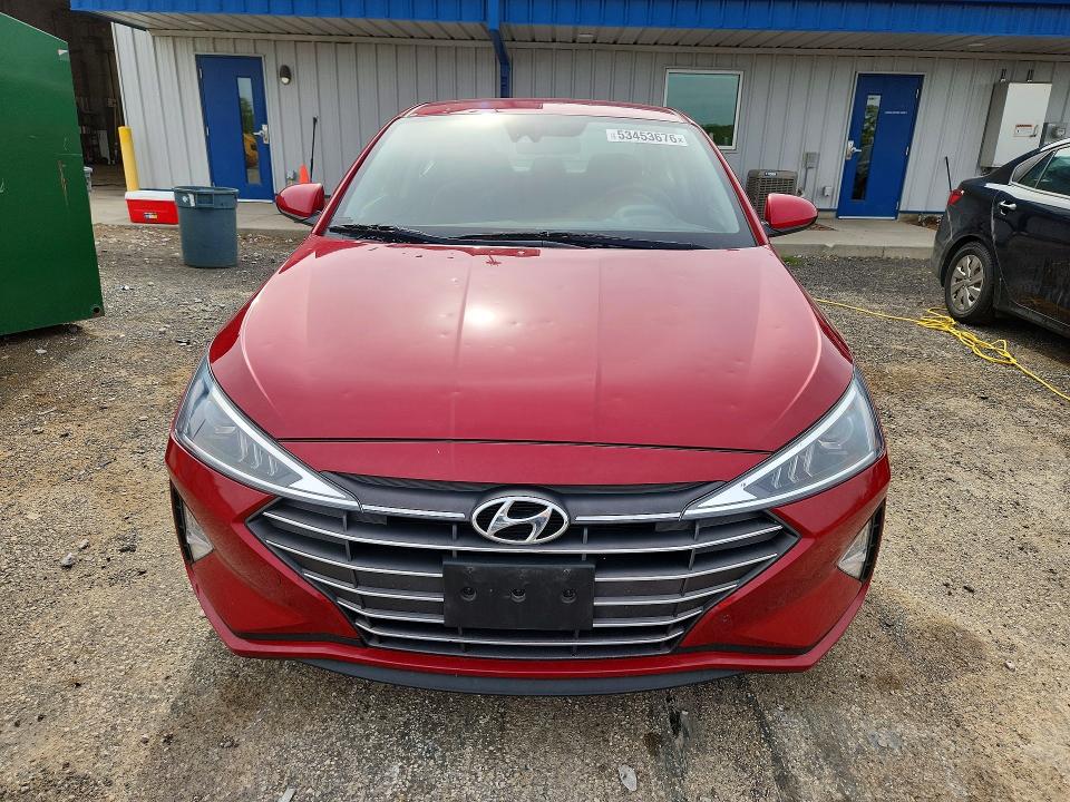 2020 Hyundai Elantra VIN KMHD74LF1LU899447 COPART salvage auction — HAIL, Wi - Salvage - Multiple Brands, sold $1,700 on 2026-07-07 (photo 5)