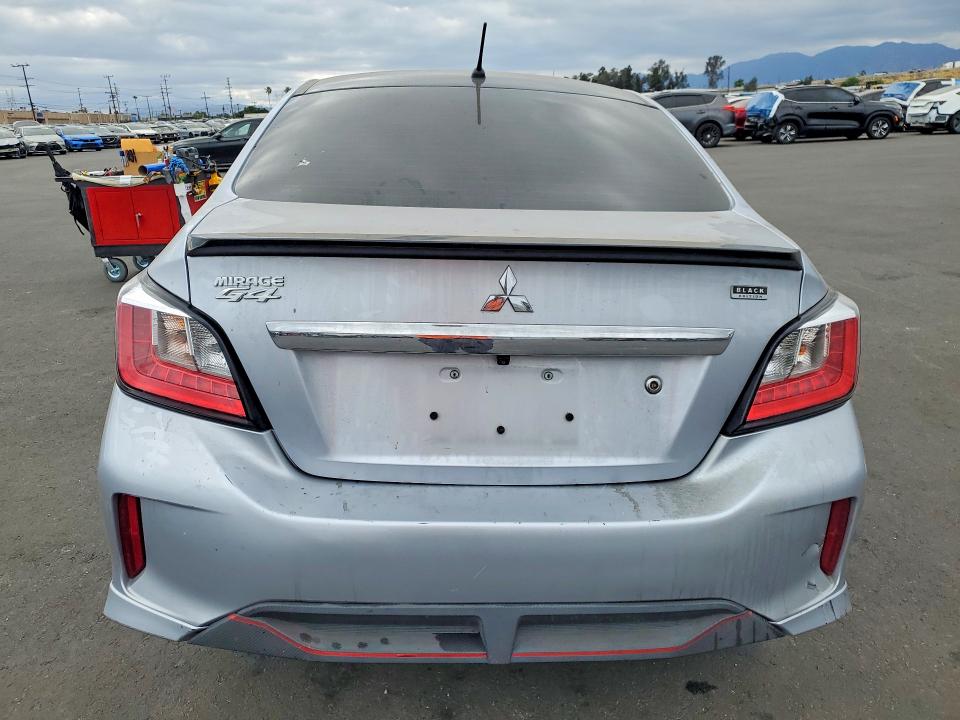 2024 Mitsubishi Mirage VIN ML32FUFJ3RHF08529 COPART salvage auction — FRONT END, Ca - Salvage Certificate, sold $2,500 on 2026-07-13 (photo 6)