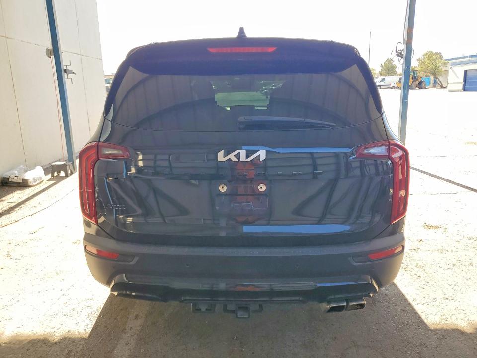 2022 Kia Telluride VIN 5XYP5DHC9NG315600 COPART salvage auction — FRONT END, Tx - Salvage Vehicle Title, sold $8,000 on 2026-07-17 (photo 6)