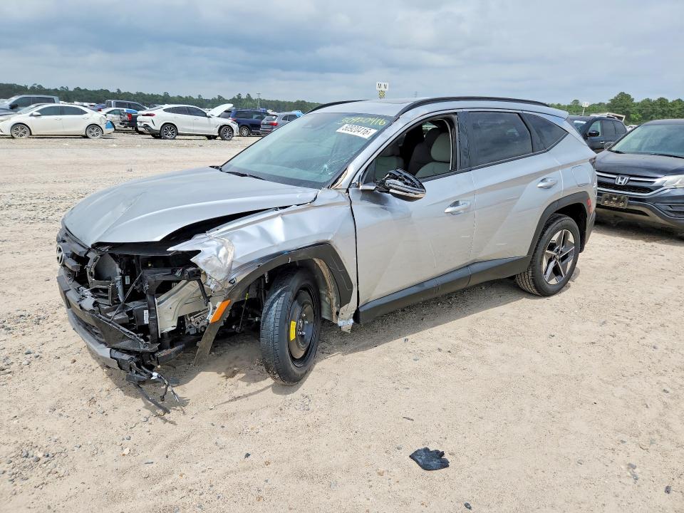 2026 Hyundai Tucson VIN 5NMJC3DE4TH666124 COPART salvage auction — FRONT END, Tx - Salvage Vehicle Title, sold $12,100 on 2026-08-25 (photo 1)