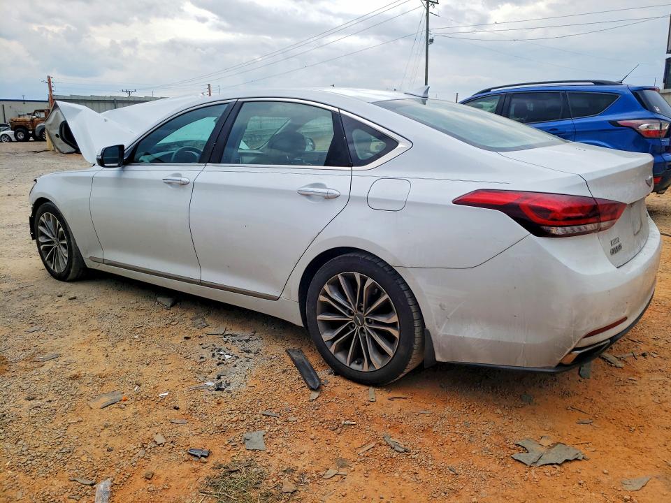 2015 Hyundai VIN KMHGN4JE2FU097166 COPART salvage auction — FRONT END, Va - Non-Repairable Certificate, sold $400 on 2026-07-17 (photo 2)