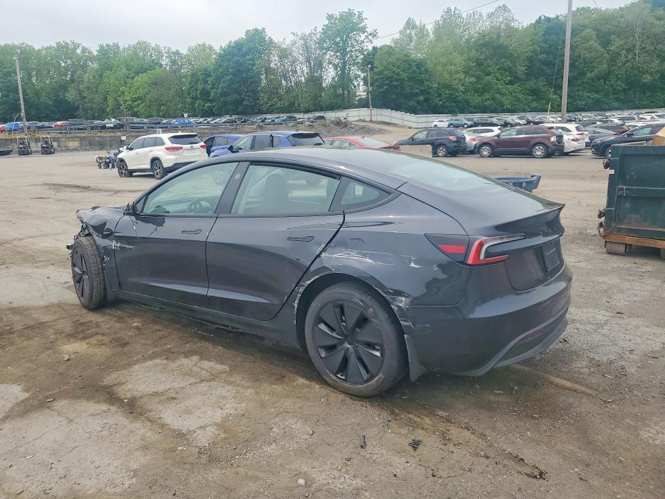 2025 Tesla Model 3 VIN 5YJ3E1EB0SF073629 COPART salvage auction — FRONT END, Salvage Title, sold $9,500 on 2026-07-09 (photo 2)
