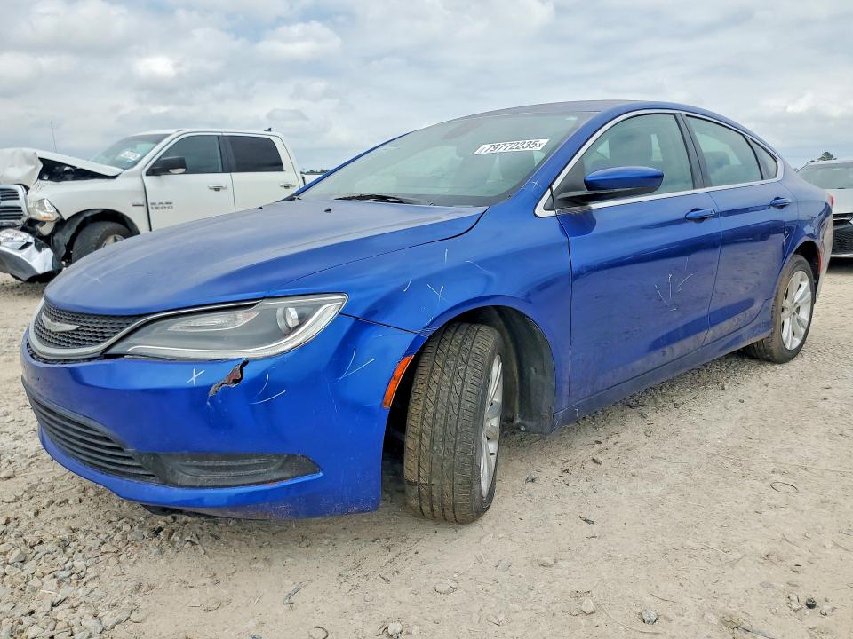 2015 Chrysler VIN 1C3CCCAB9FN746405 COPART salvage auction — SIDE, Tx - Salvage Vehicle Title, sold $550 on 2026-07-17 (photo 1)