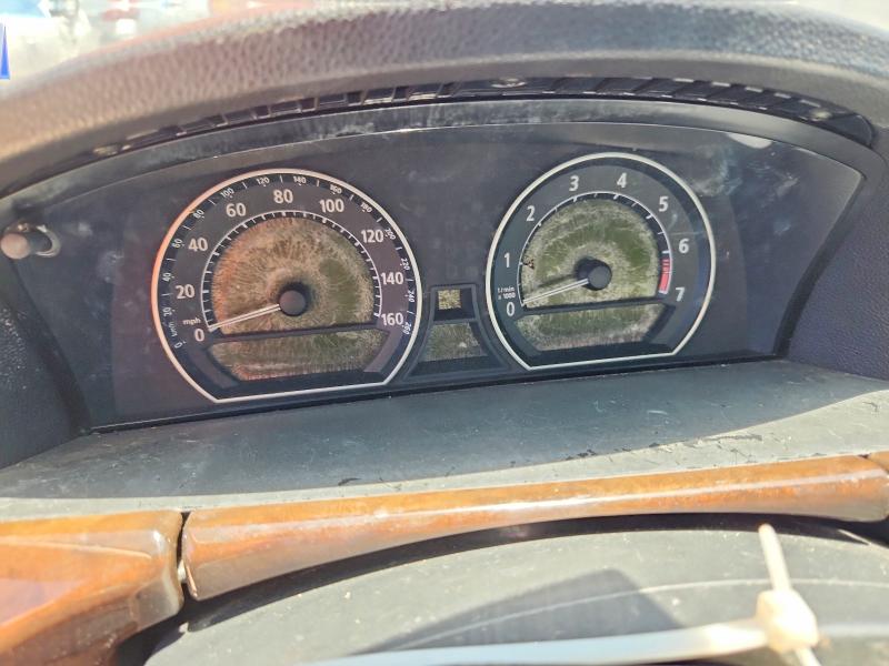 2003 BMW 7er VIN WBAGN63423DR16397 COPART salvage auction — NORMAL WEAR, Tx - Certificate Of Title, sold $950 on 2026-07-02 (photo 9)