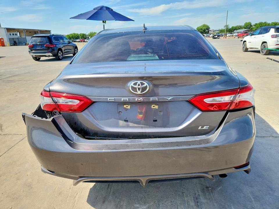 2020 Toyota VIN 4T1C11AK1LU942941 COPART salvage auction — REAR END, Tx - Certificate Of Title, sold $4,700 on 2026-07-02 (photo 6)