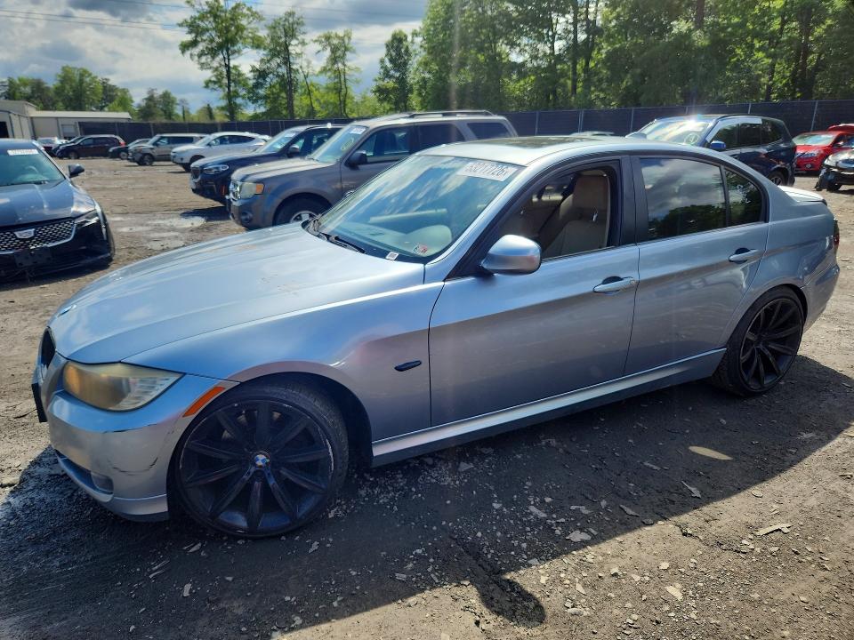 2009 BMW 3 series VIN WBAPH53509A438534 COPART salvage auction — REAR END, MD - CERT OF SALVAGE > 75% DAMAGE, sold $400 on 2026-07-10 (photo 1)