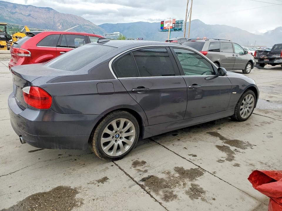 2008 BMW 3 series VIN WBAVD53558A010671 COPART salvage auction — FRONT END, Ut - Salvage Certificate, sold $325 on 2026-07-27 (photo 3)