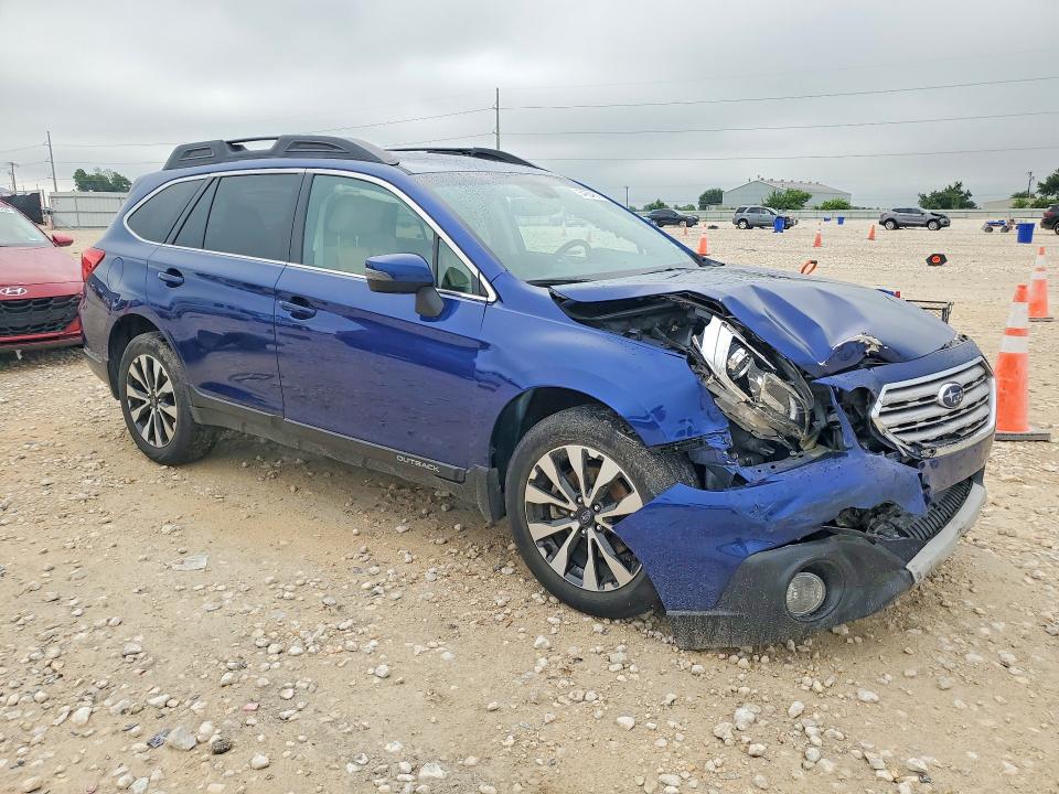 2016 Subaru Outback VIN 4S4BSANC0G3304302 COPART salvage auction — FRONT END, Tx - Salvage Vehicle Title, sold $1,250 on 2026-07-09 (photo 4)