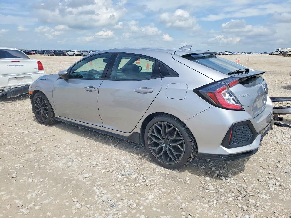 2018 Honda Civic VIN SHHFK7H92JU427889 COPART salvage auction — FRONT END, Tx - Salvage Vehicle Title, sold $325 on 2026-07-23 (photo 2)