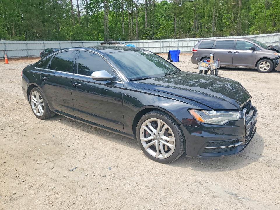 2013 Audi S6 VIN WAUF2AFC8DN140413 COPART salvage auction — FRONT END, Nc - Salvage Certificate Of Title, sold $3,350 on 2026-07-06 (photo 4)