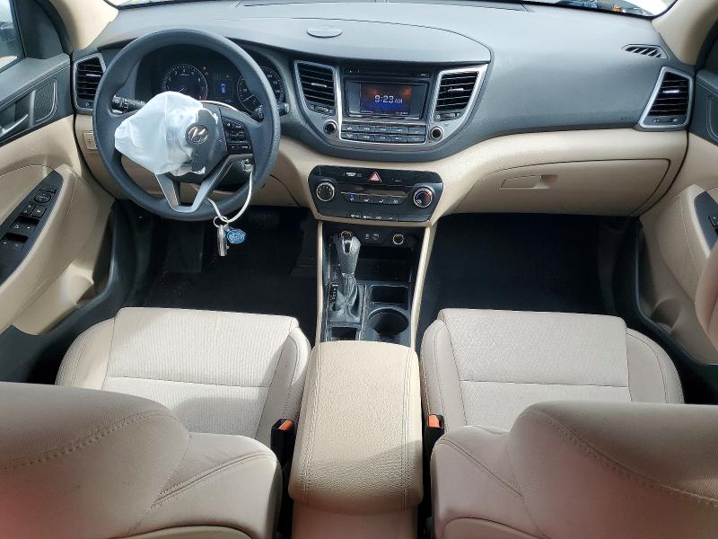 2017 Hyundai Tucson VIN KM8J23A45HU470042 COPART salvage auction — FRONT END, FL - CERT OF TITLE SLVG REBUILDABLE, sold $1,750 on 2026-07-27 (photo 8)