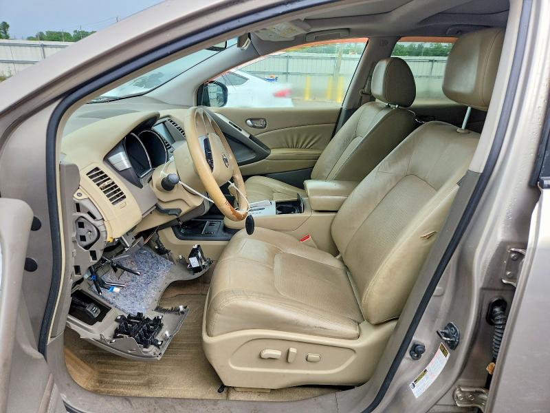 2010 Nissan Murano VIN JN8AZ1MU7AW011402 COPART salvage auction — VANDALISM, Al - Cert Of Title-Salvage Title, sold $300 on 2026-07-09 (photo 7)