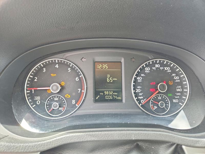 2015 Volkswagen Passat VIN 1VWAS7A30FC107618 COPART salvage auction — FRONT END, Fl - Certificate Of Destruction, sold $875 on 2026-07-09 (photo 9)