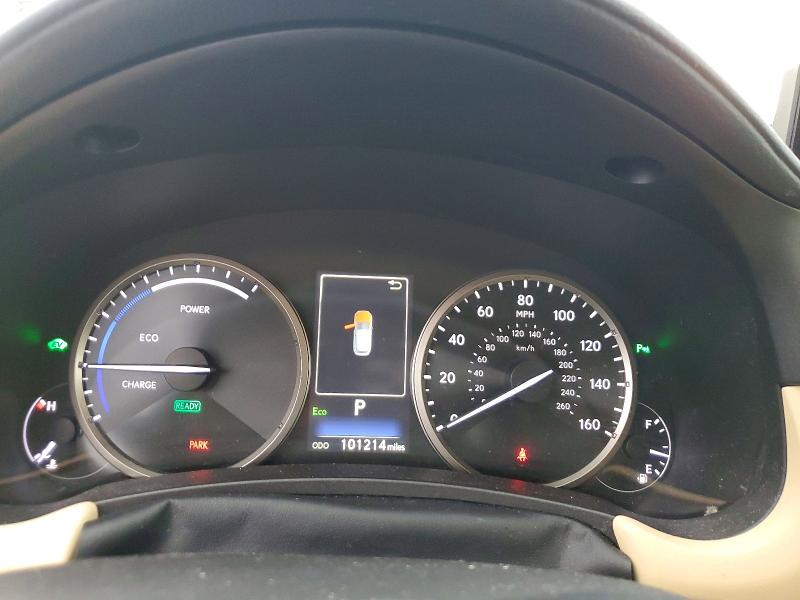 2020 Lexus Nx VIN JTJHJRDZ6L5009920 COPART salvage auction — HAIL, IL - SALVAGE CERTIFICATE, sold $13,000 on 2026-07-09 (photo 9)