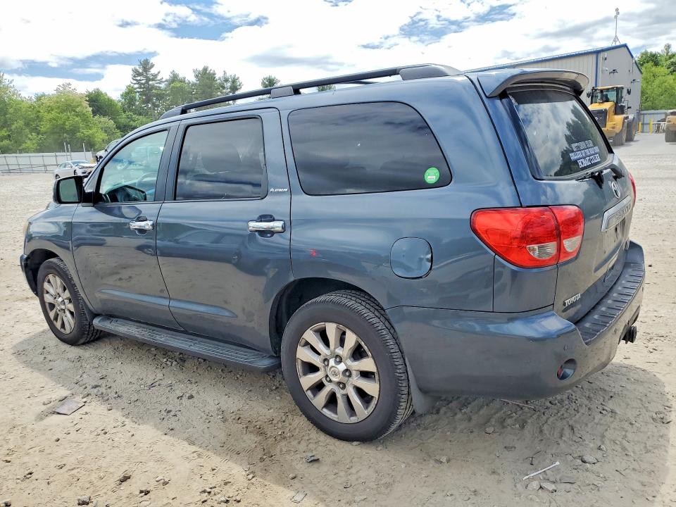 2008 Toyota Sequoia VIN 5TDBY67A18S017014 COPART salvage auction — MINOR DENT/SCRATCHES, Ma - Certificate Of Title, sold $3,900 on 2026-07-27 (photo 2)