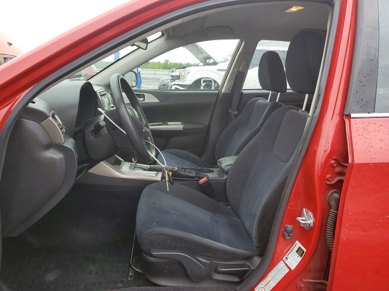 2009 Subaru Impreza VIN JF1GE61679H516141 COPART salvage auction — FRONT END, VA - CERT OF TITLE - SALVAGE, sold $225 on 2026-07-08 (photo 7)