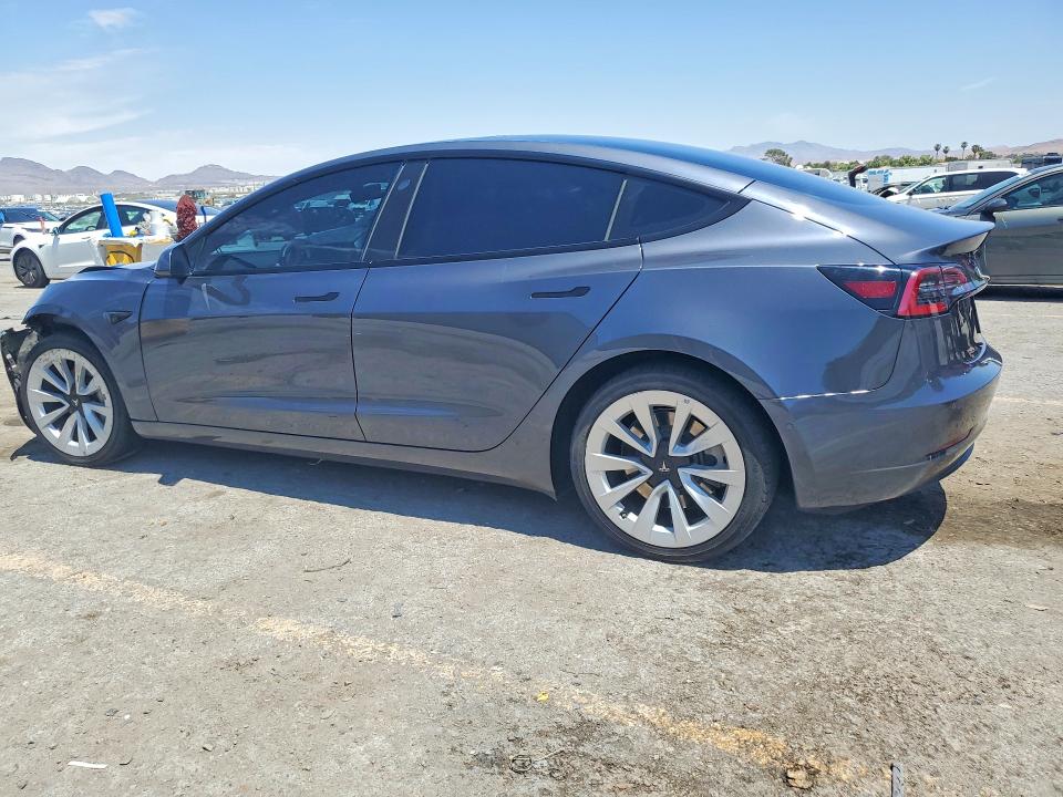 2022 Tesla VIN 5YJ3E1EB6NF187526 COPART salvage auction — FRONT END, Nv - Salvage Title, sold $9,000 on 2026-07-30 (photo 2)