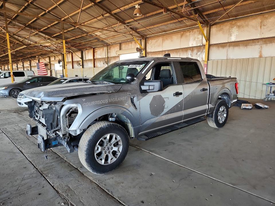 2022 Ford F-150 VIN 1FTFW1P8XNKE09757 COPART salvage auction — FRONT END, Az - Cert Of Title - Salvage, sold $8,500 on 2026-07-02 (photo 1)