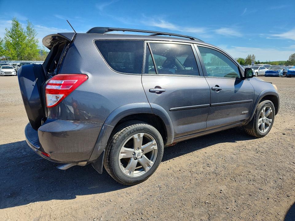2011 Toyota Rav 4 VIN 2T3WF4DV3BW055546 COPART salvage auction — REAR END, On - Permit No Brand - Unfit, sold $2,850 on 2026-07-02 (photo 3)