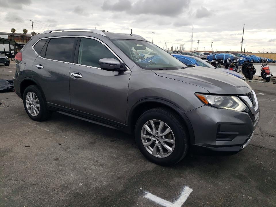 2018 Nissan Rogue VIN KNMAT2MV3JP549813 COPART salvage auction — REAR END, Ca - Salvage Certificate, sold $2,600 on 2026-07-31 (photo 4)