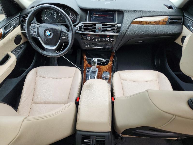 2017 BMW X3 VIN 5UXWX9C51H0D96504 COPART salvage auction — FRONT END, Nj - Cert Of Ttl W/Fld Slvg History, sold $7,000 on 2026-07-09 (photo 8)