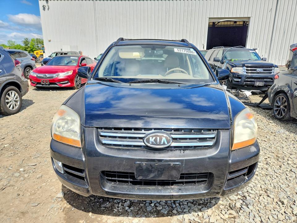 2008 Kia Sportage VIN KNDJE723887487702 COPART salvage auction — REAR END, Nj - Cert Of Title-Salvage, sold $225 on 2026-07-29 (photo 5)
