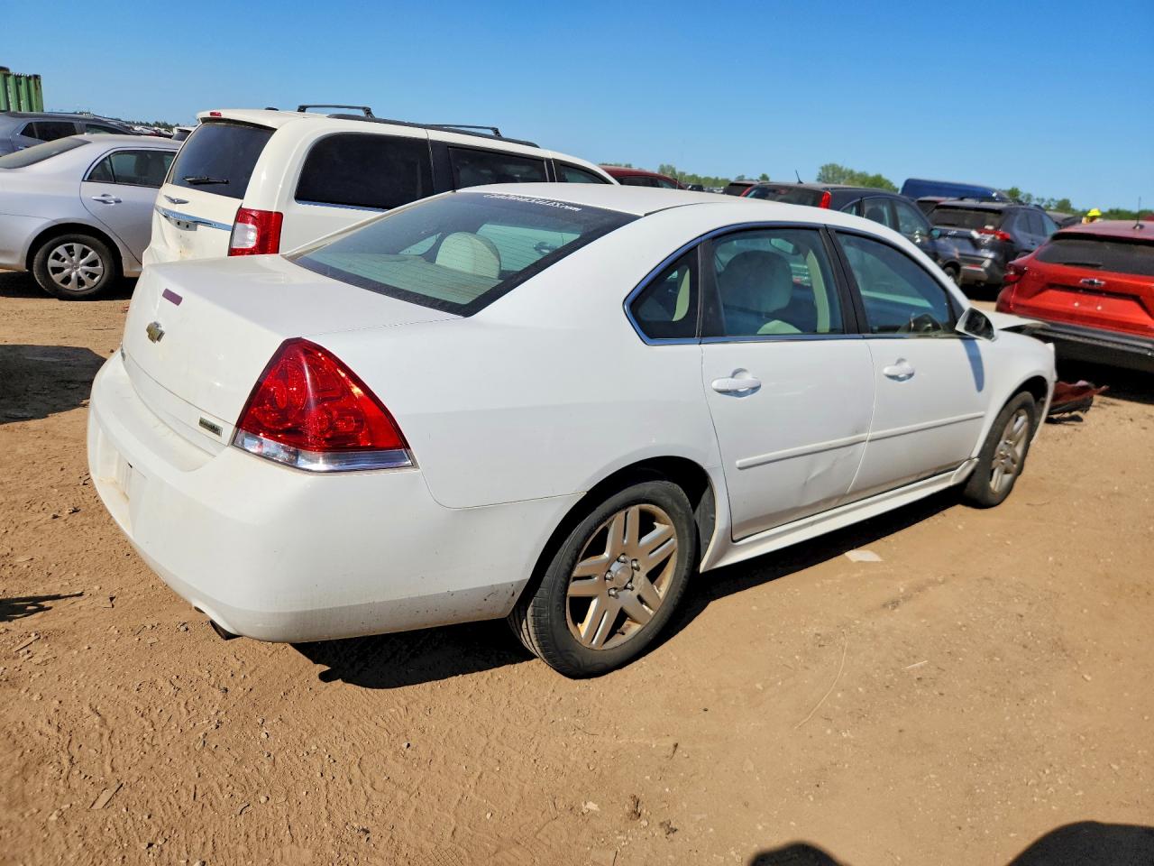 2012 Chevrolet Impala VIN 2G1WG5E30C1267291 COPART salvage auction — Front End, MI - CERTIFICATE OF TITLE, sold $400 on 2026-07-09 (photo 3)