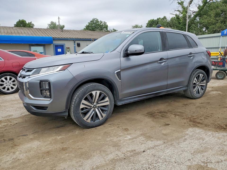 2021 Mitsubishi Outlander VIN JA4ARUAU8MU014840 COPART salvage auction — HAIL, Ks - Certificate Of Title, sold $6,100 on 2026-07-13 (photo 1)