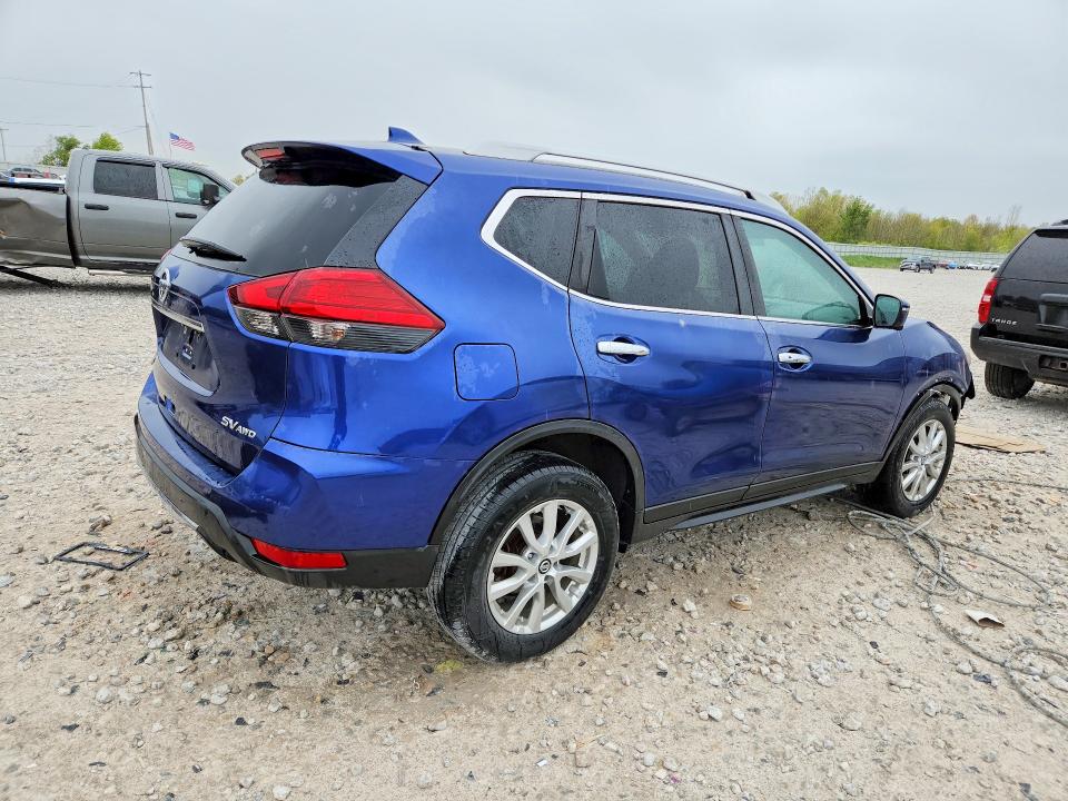 2017 Nissan Rogue VIN 5N1AT2MV7HC865180 COPART salvage auction — FRONT END, Mi - Certificate Of Title, sold $1,600 on 2026-07-02 (photo 3)
