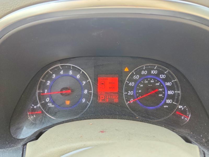 2009 Infiniti Fx50 VIN JNRBS18W59M200637 COPART salvage auction — SIDE, Tx - Salvage Vehicle Title, sold $375 on 2026-07-21 (photo 9)