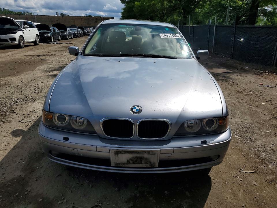 2003 BMW 5 series VIN WBADT63413CK38207 COPART salvage auction — SIDE, MD - CERT OF SALVAGE > 75% DAMAGE, sold $225 on 2026-07-14 (photo 5)