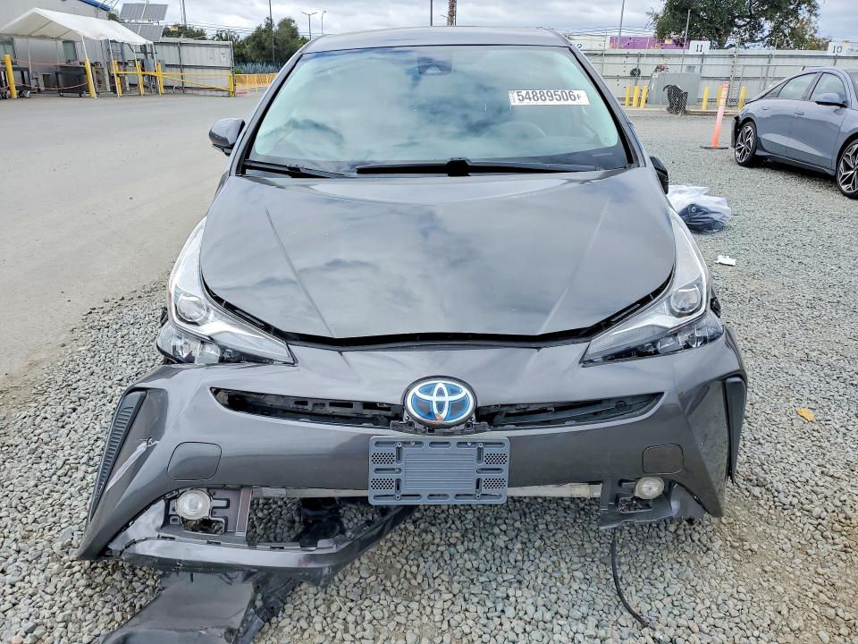 2020 Toyota Prius VIN JTDL9RFU2L3015992 COPART salvage auction — FRONT END, CA - SALVAGE CERTIFICATE, sold $1,900 on 2026-07-28 (photo 5)