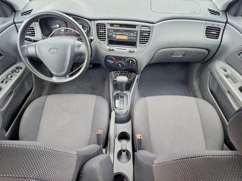 2006 Kia Rio VIN KNADE123X66060841 COPART salvage auction — FRONT END, On - Permit Salvage, sold $200 on 2026-07-07 (photo 8)