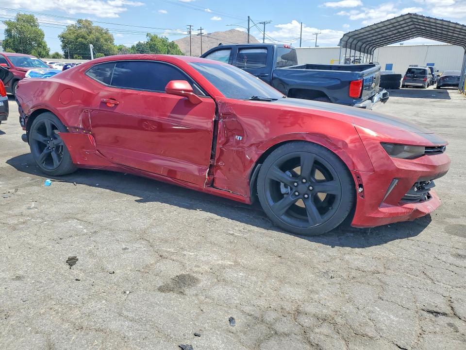 2018 Chevrolet Camaro VIN 1G1FB1RX7J0156671 COPART salvage auction — FRONT END, Ca - Salvage Certificate, sold $2,850 on 2026-07-09 (photo 4)