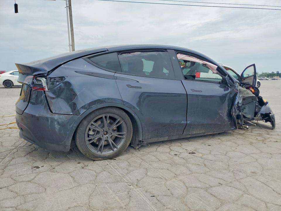2025 Tesla VIN 7SAYGDEDXSA349611 COPART salvage auction — FRONT END, MS - CERT OF TITLE-SALVAGED, sold $6,900 on 2026-07-27 (photo 3)