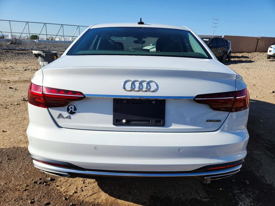 2023 Audi A4 VIN WAUABAF44PN001242 COPART salvage auction — FRONT END, Nm - Cert Of Title-Salvage, sold $8,500 on 2026-07-24 (photo 6)