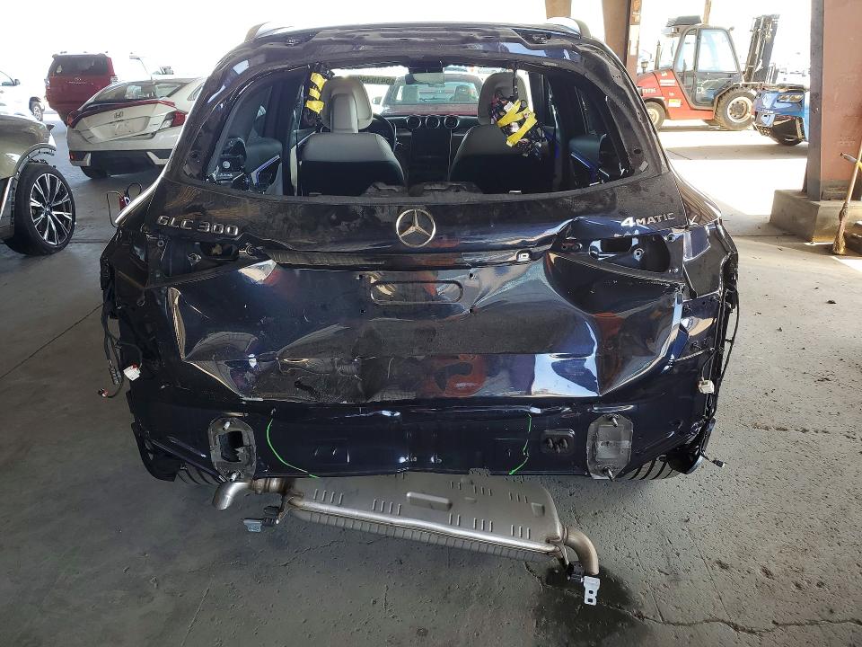 2024 Mercedes-benz Glc VIN W1NKM4HB3RF188638 COPART salvage auction — REAR END, Ca - Salvage Certificate, sold $18,900 on 2026-07-13 (photo 6)
