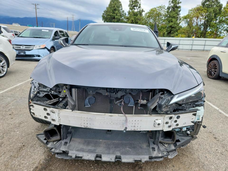 2022 Lexus Is 350 VIN JTHGZ1B28N5049299 COPART salvage auction — FRONT END, Ca - Salvage Certificate, sold $14,200 on 2026-07-03 (photo 5)