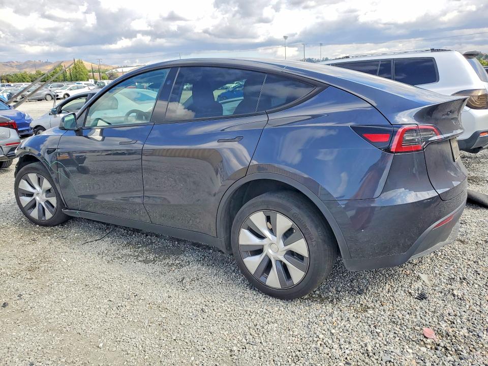 2024 Tesla Model y VIN 7SAYGDEE2RA245942 COPART salvage auction — FRONT END, Ca - Salvage Certificate, sold $14,600 on 2026-07-08 (photo 2)