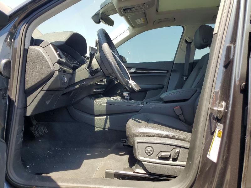 2020 Audi Q5 VIN WA1ANAFY8L2048597 COPART salvage auction — FRONT END, Ca - Salvage Certificate, sold $8,200 on 2026-07-06 (photo 7)