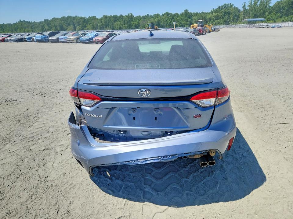 2021 Toyota Corolla VIN 5YFS4MCEXMP094072 COPART salvage auction — REAR END, Sc - Cert Of Title-Salvage, sold $5,200 on 2026-07-27 (photo 6)