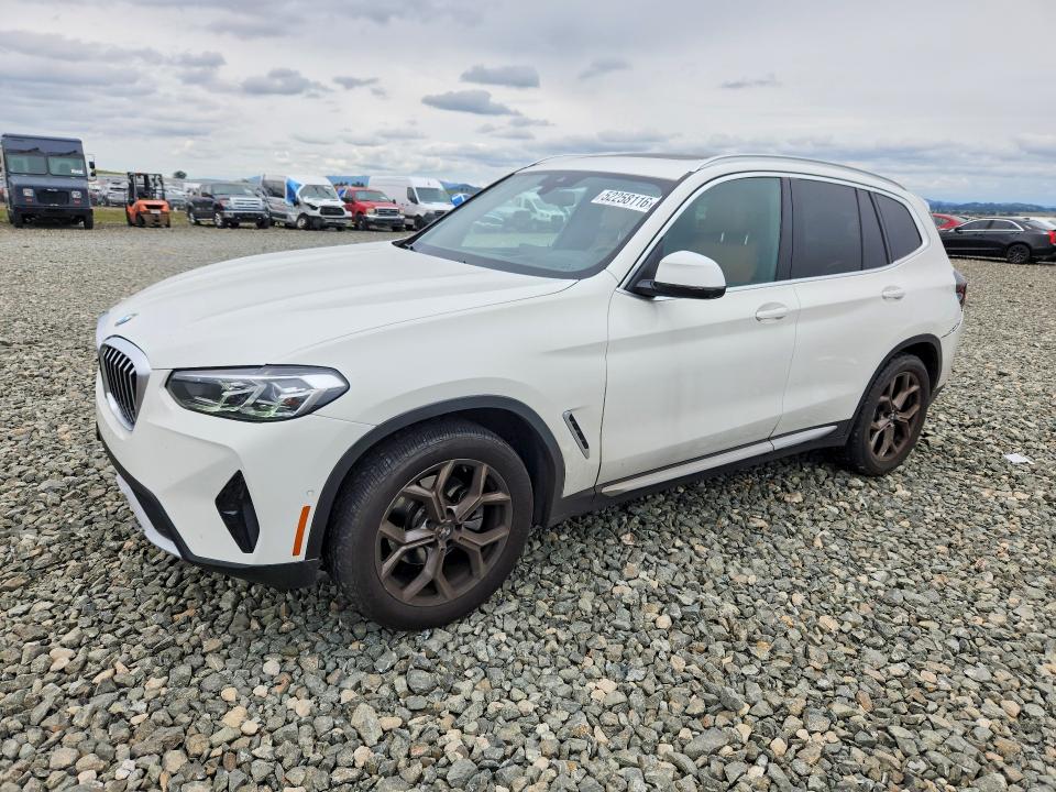 2024 BMW X3 VIN 5UX53DP00R9X42822 COPART salvage auction — REAR END, Ca - Salvage Certificate, sold $21,700 on 2026-07-16 (photo 1)