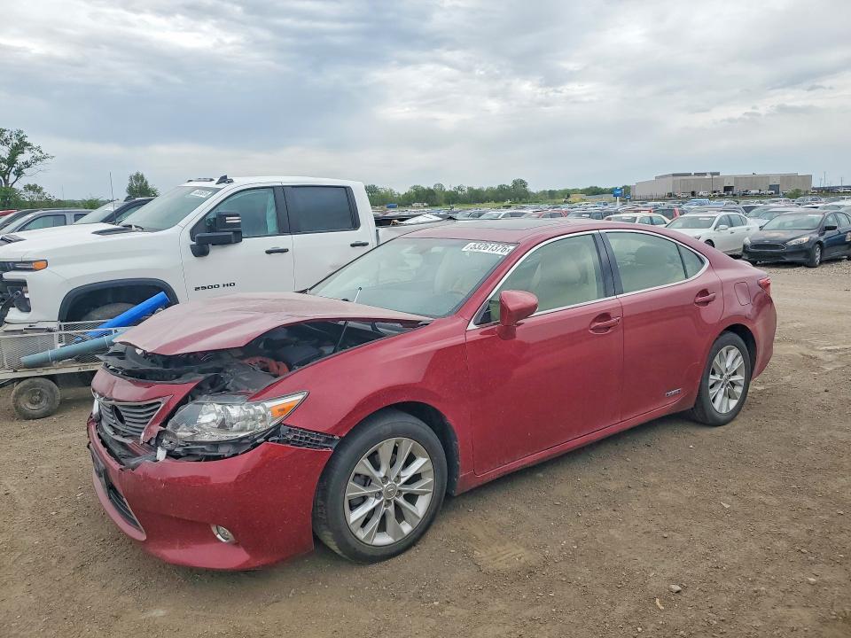 2014 Lexus ES VIN JTHBW1GG8E2056133 COPART salvage auction — FRONT END, Ia - Cert Of Title-Salvage Title, sold $5,000 on 2026-07-10 (photo 1)