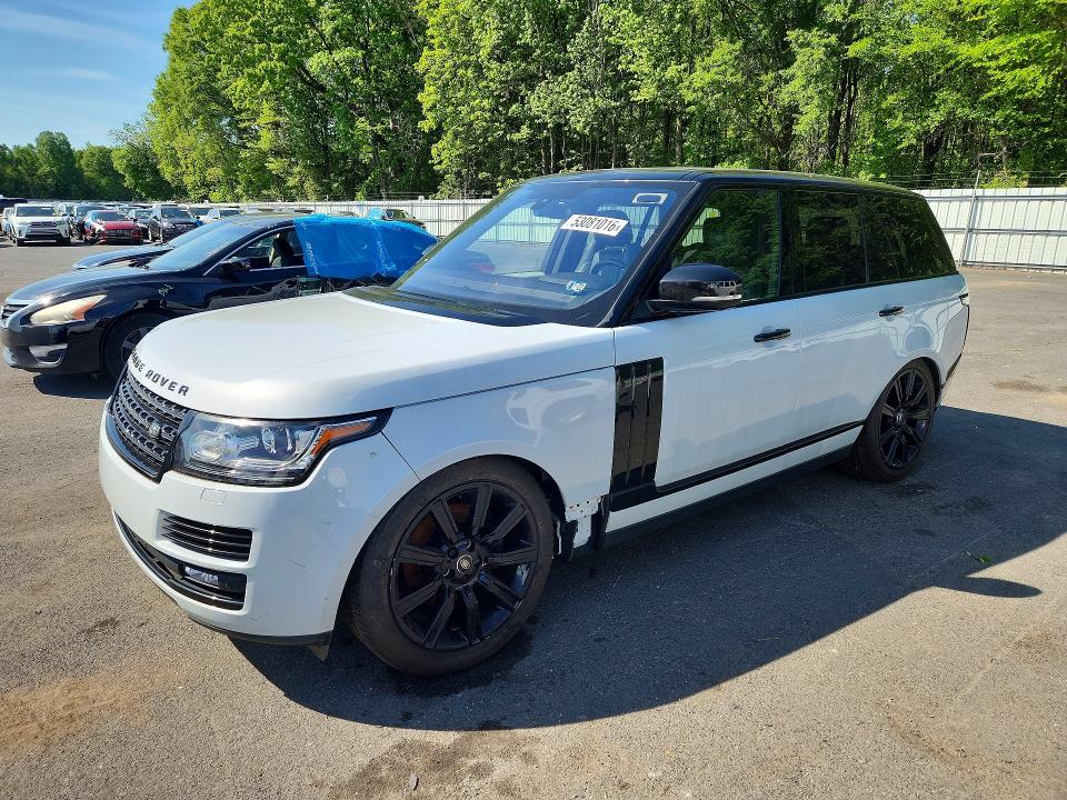 2016 Land rover RANGE ROVER VIN SALGS2KF9GA246581 COPART salvage auction — MECHANICAL, Pa - Cert Of Title, sold $1,050 on 2026-07-02 (photo 1)