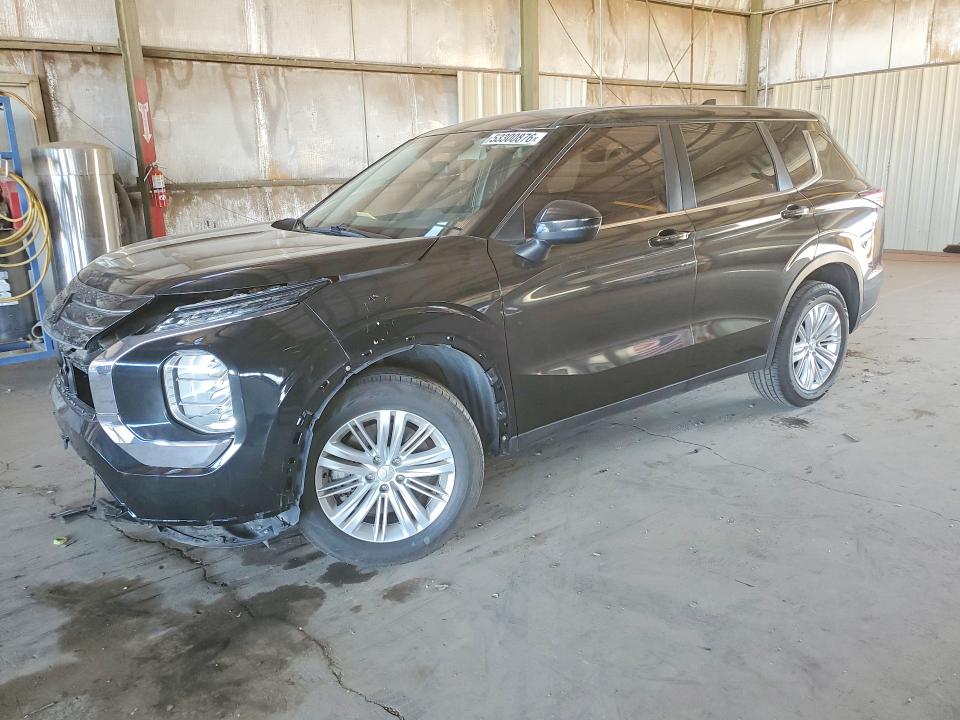2022 Mitsubishi Outlander VIN JA4J3TA81NZ018957 COPART salvage auction — FRONT END, Az - Cert Of Title - Salvage, sold $8,500 on 2026-07-06 (photo 1)