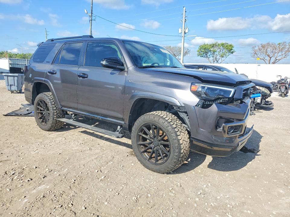2021 Toyota 4runner VIN JTEJU5JRXM5955220 COPART salvage auction — FRONT END, Fl - Cert Of Title Slvg Rebuildable, sold $16,400 on 2026-07-08 (photo 4)