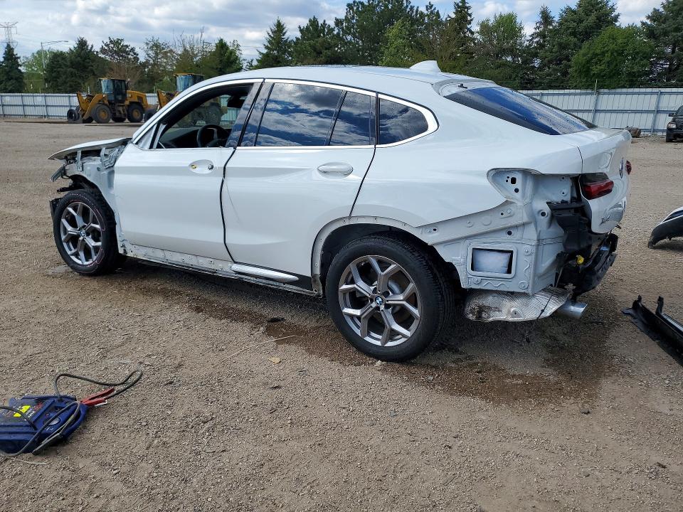 2020 BMW X4 VIN 5UX2V1C09LLE67644 COPART salvage auction — FRONT END, IL - SALVAGE CERTIFICATE, sold $11,900 on 2026-07-07 (photo 2)